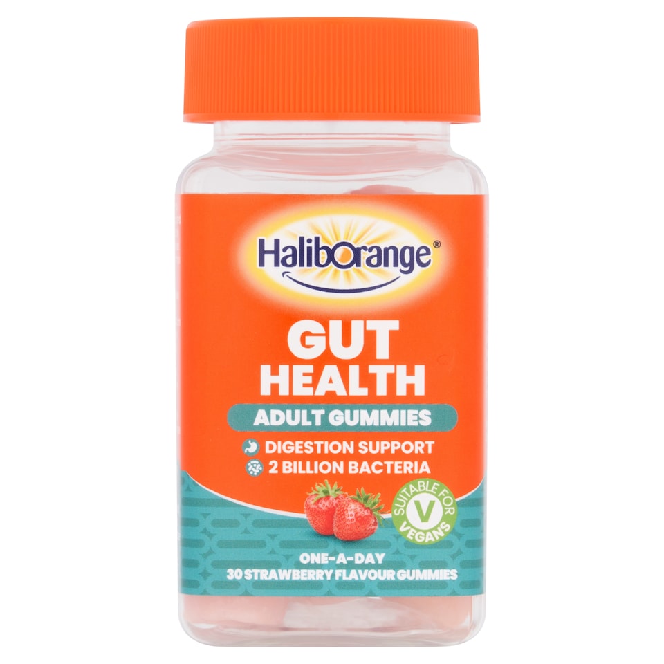 Haliborange Gut Health Strawberry Flavoured Adult X30