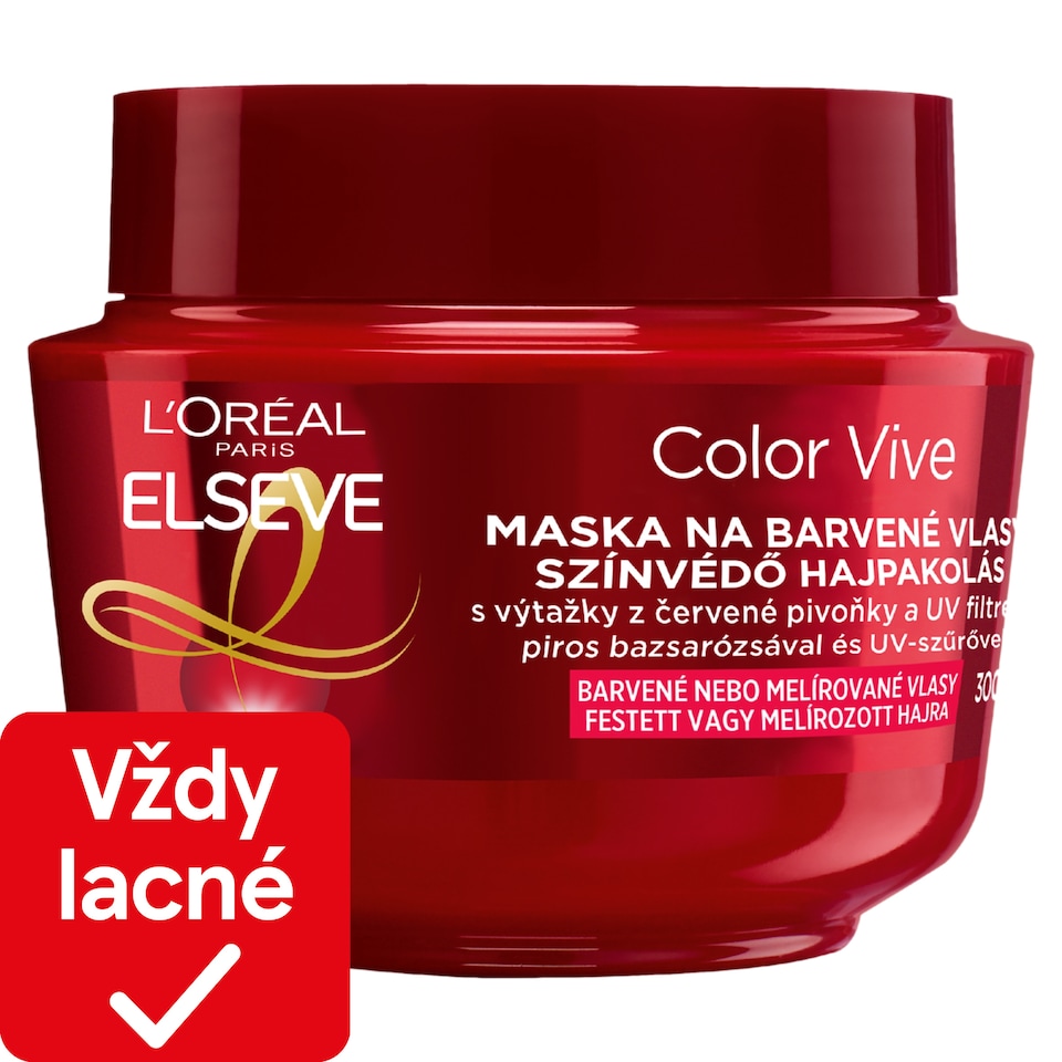 L'Oréal Paris Elseve Color Vive maska na farbené vlasy, 300 ml
