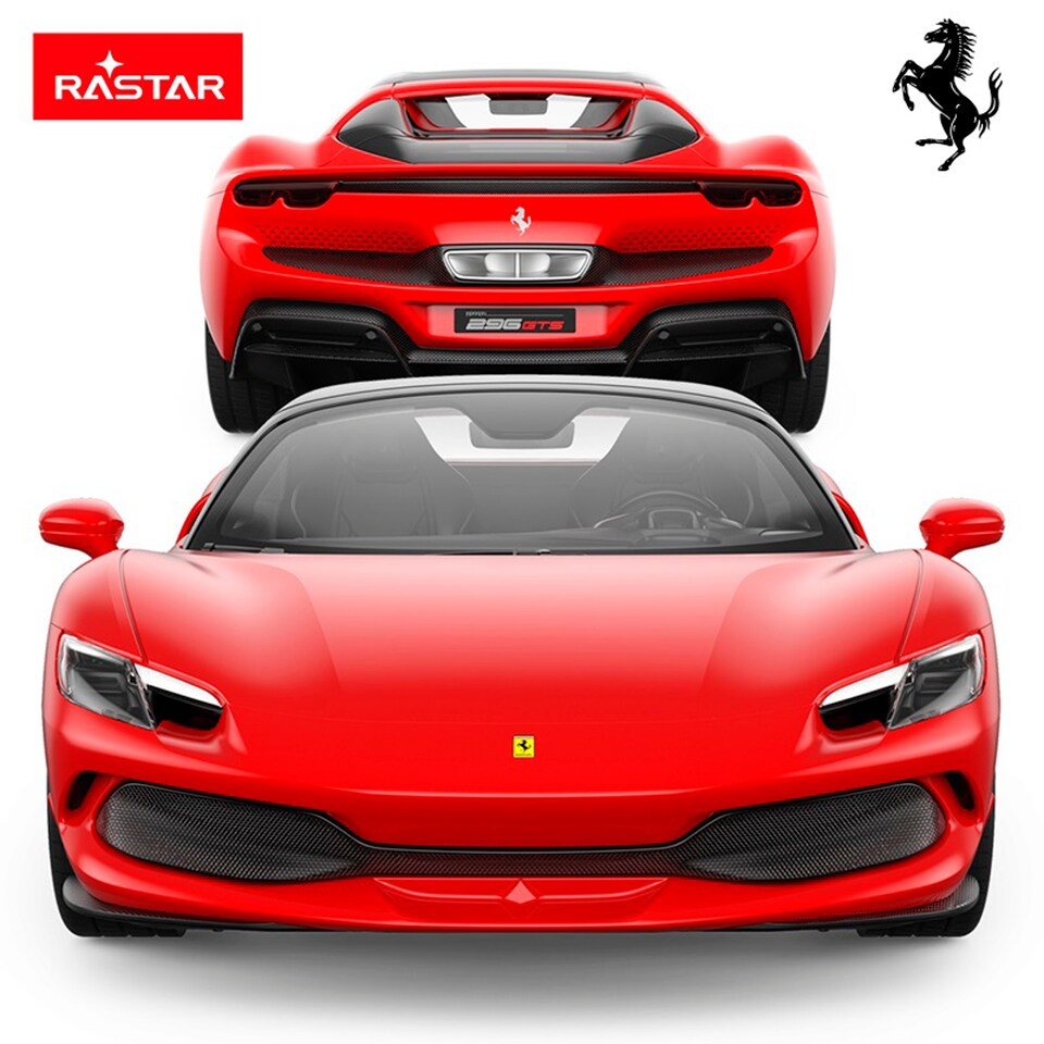 image 1 of Rastar Ferrari 296 GTS RC Car 1:16