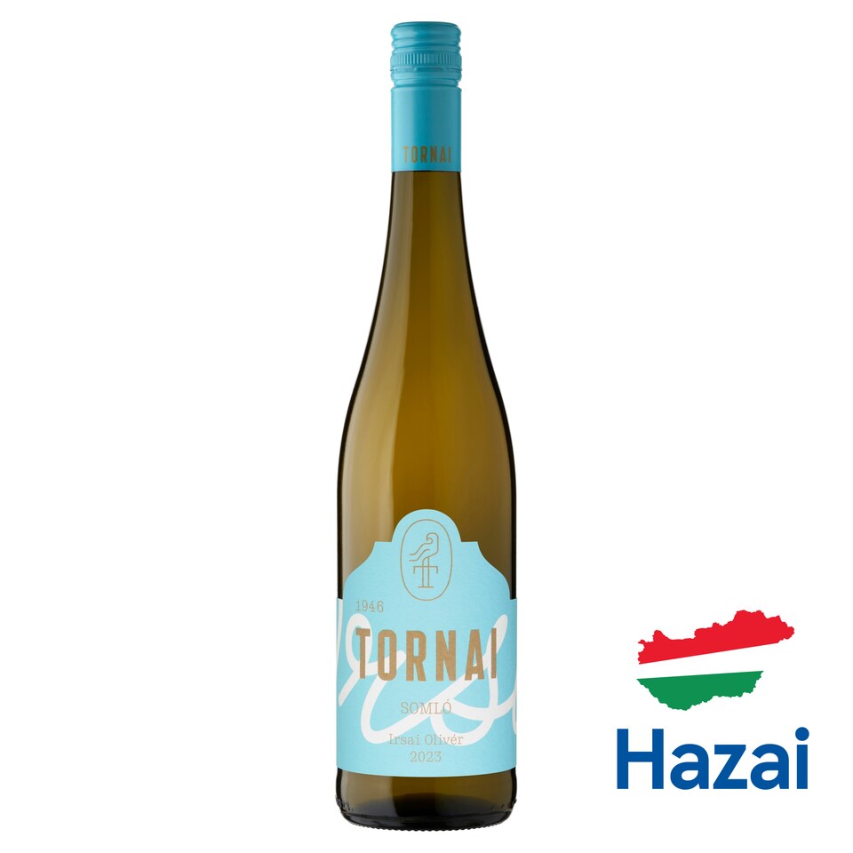 Tornai Somló Irsai Olivér száraz fehérbor 11,5% 750 ml  1. kép