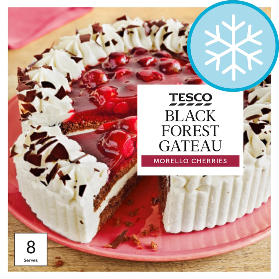 Tesco Black Forest Gateau 630G