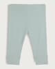 image 2 of F&F Baby 3-Pack Pure Cotton Pointelle Leggings in White
