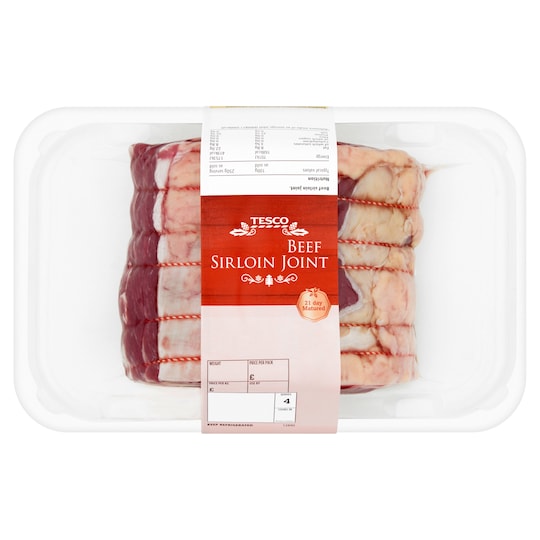 Tesco Beef Sirloin Joint Tesco Groceries