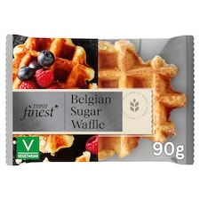 Tesco Finest Belgian Sugar Waffles 90g
