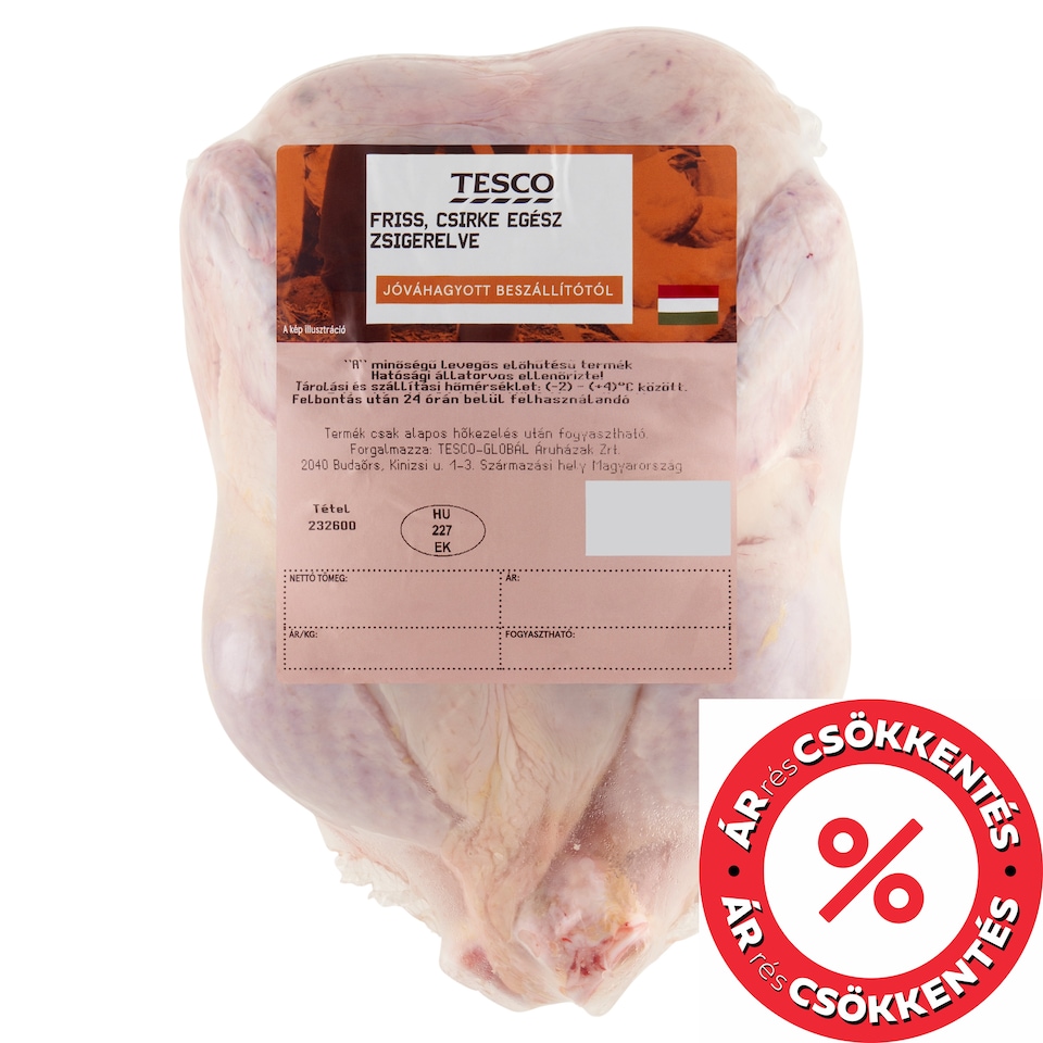 Tesco Fresh Whole Chicken