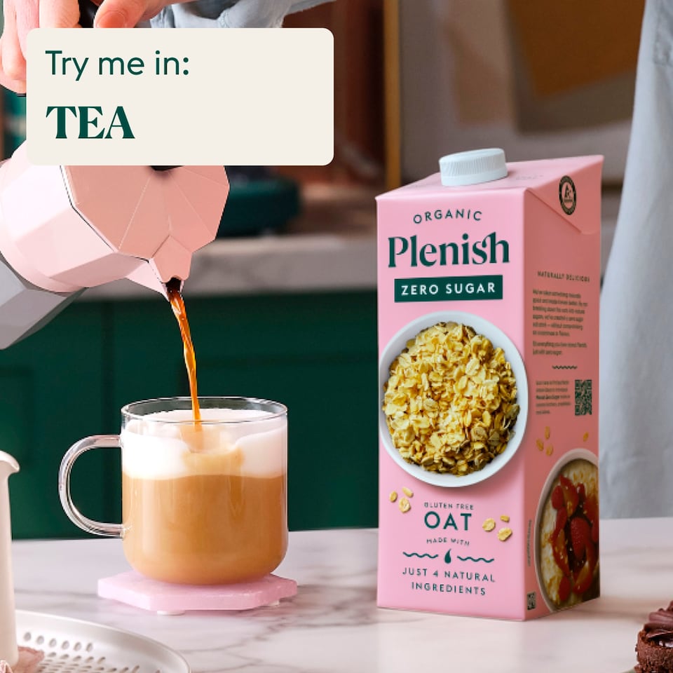 image 1 of Plenish Organic Oat Zero Sugar Drink 1L