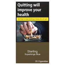 Sterling Superking Blue 20 Cigarettes