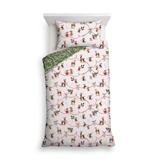 F&F Home Festive Mice duvet set Single
