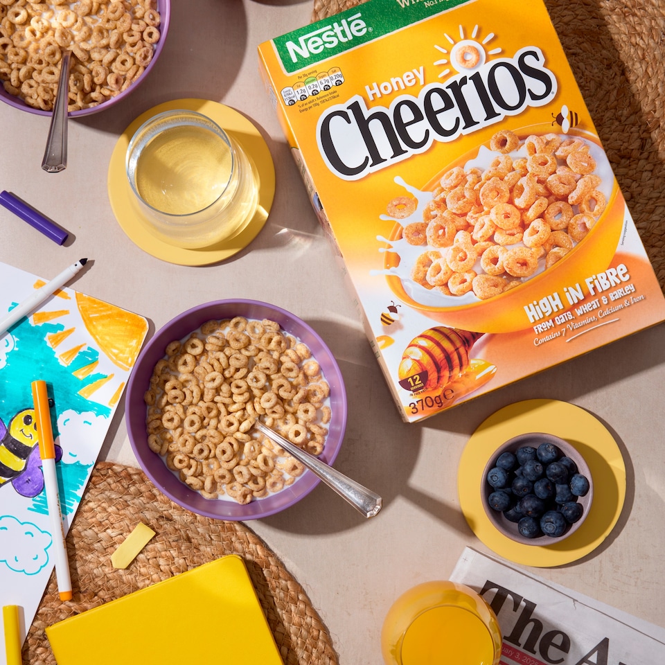 image 1 of Nestle Cheerios Honey Cereal 370g