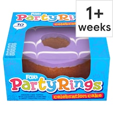 Fox's Party Rings Celebration Cake
