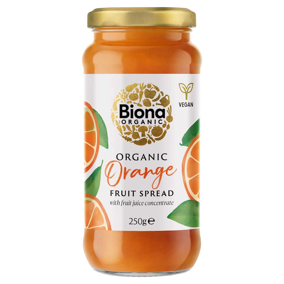 Biona Organic Orange Fruit Spread 250g