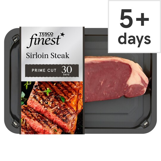 Tesco Finest Sirloin Steak 227G Tesco Groceries