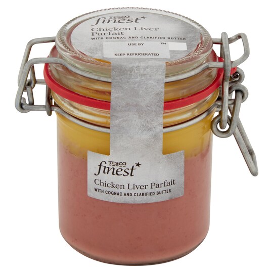 Tesco Finest Chicken Liver Parfait 125G Tesco Groceries