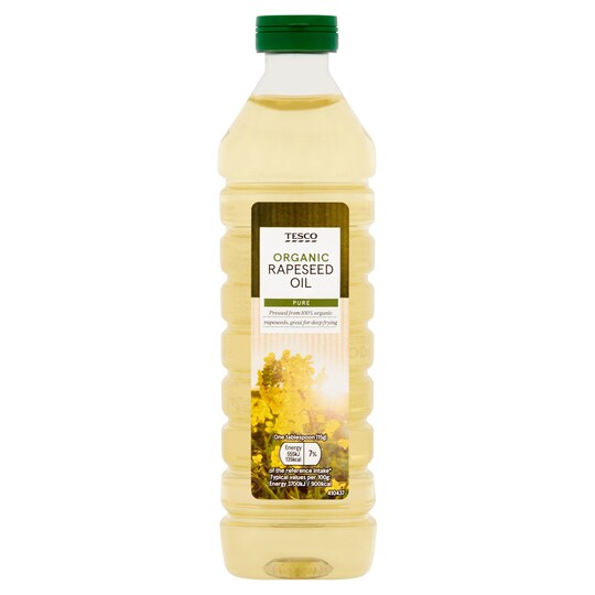 Tesco Organic Rapeseed Oil 500Ml Tesco Groceries