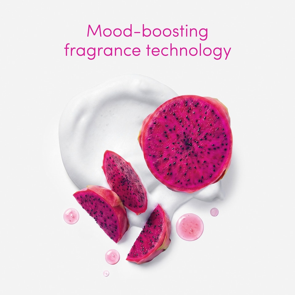 image 1 of Dove Body + Mind Pink Dragonfruit & Primrose Rich Shower Foam 200ml
