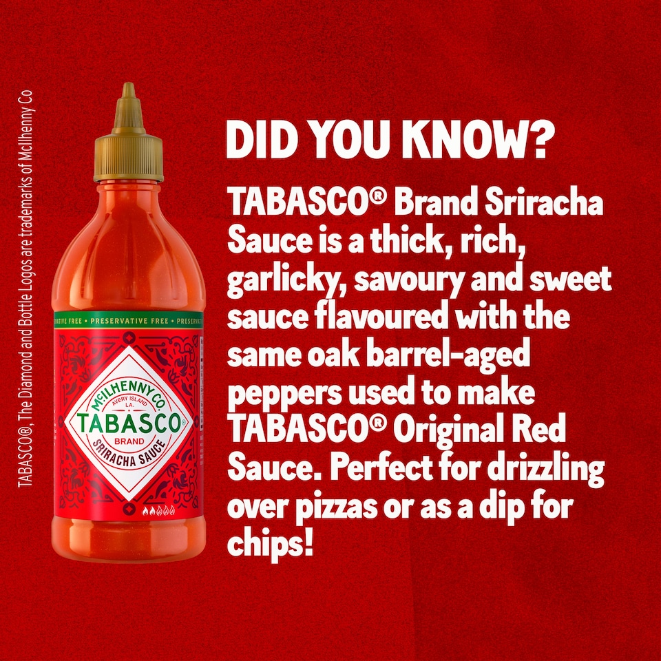 image 1 of Tabasco Sriracha Sauce 256Ml