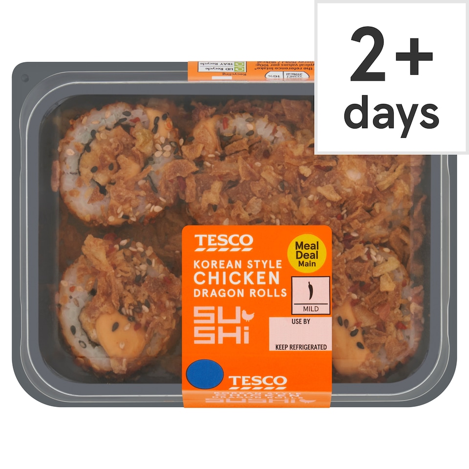 Tesco Korean Style Chicken Dragon Roll 175g