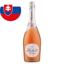 Hubert Grand Medium Dry akostné šumivé víno ružové 0,75 l