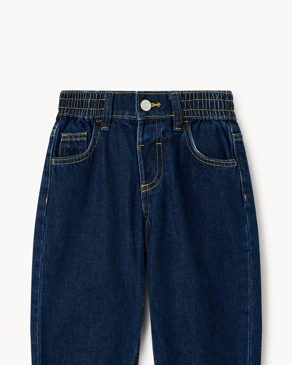 image 1 of F&F Boys Pure Cotton Check Shirt and Jeans Set in Multi