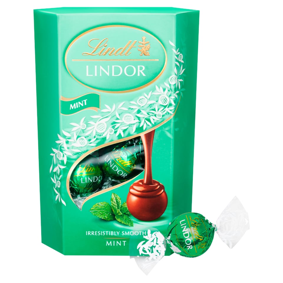 image 1 of Lindt Lindor Milk Mint 200G