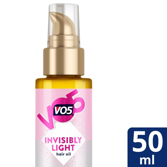 Vo5 Invisibly Light Hair Oil 50Ml Tesco Groceries