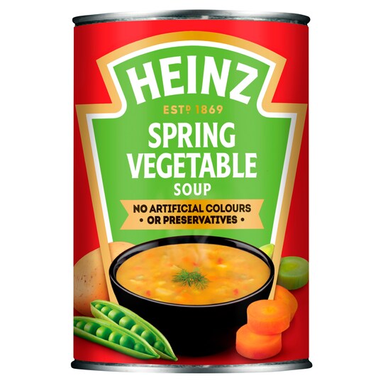 Heinz Spring Vegetable Soup 400G Tesco Groceries