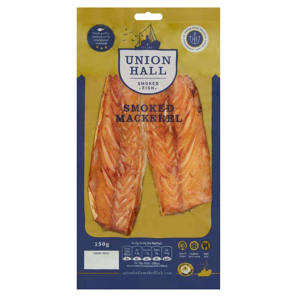 Union Hall Irish Smoked Mackerel 150G
