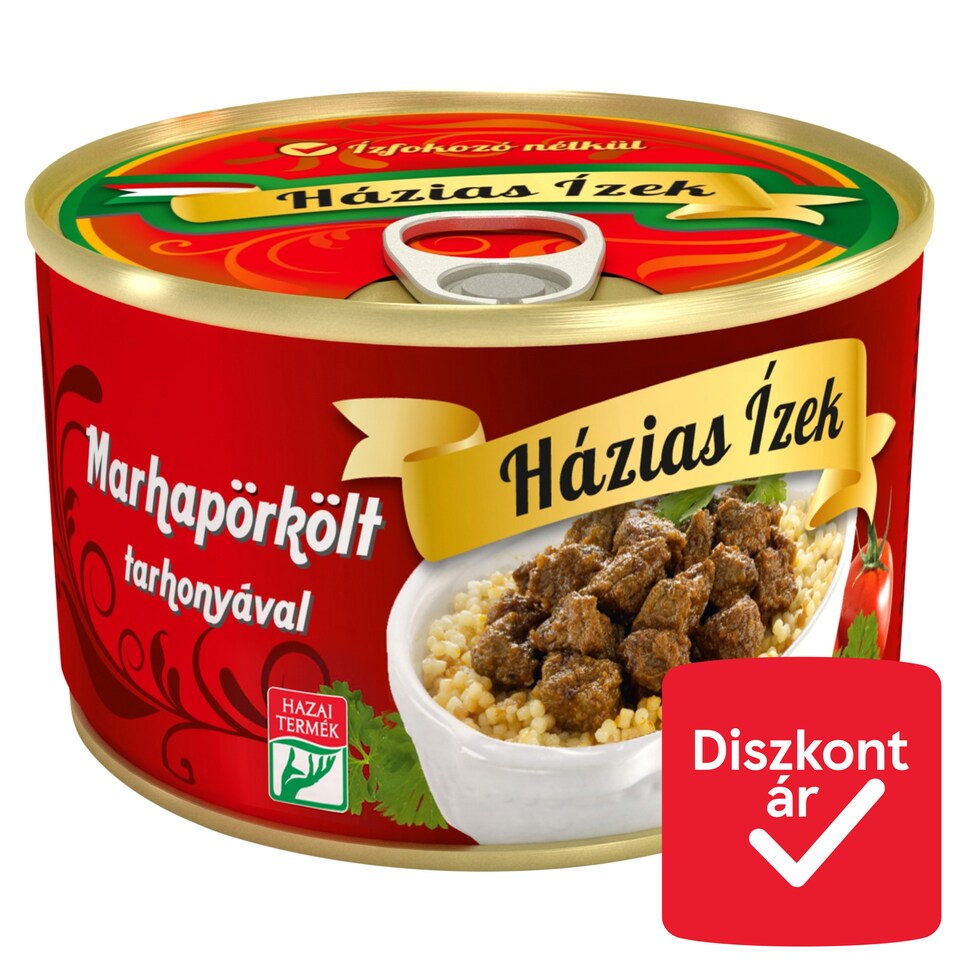 Házias Ízek marhapörkölt tarhonyával 400 g
