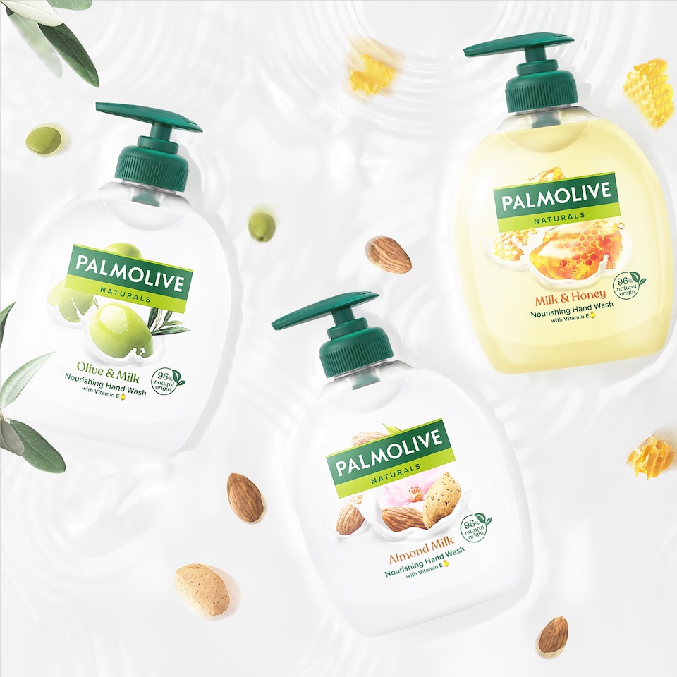 image 1 of Palmolive Naturals Almond Milk Liquid Hand Soap 500 ml