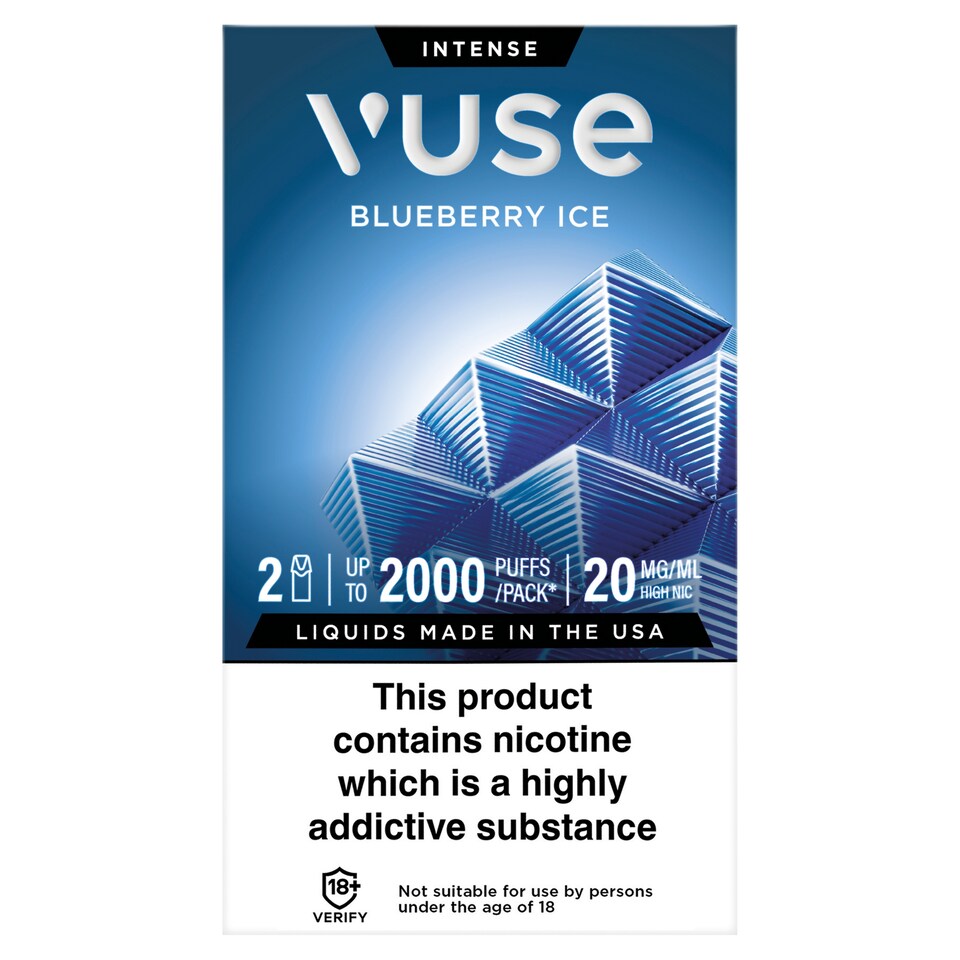 Vuse Blueberry Ice Pods 20mg/ml 2 Pack