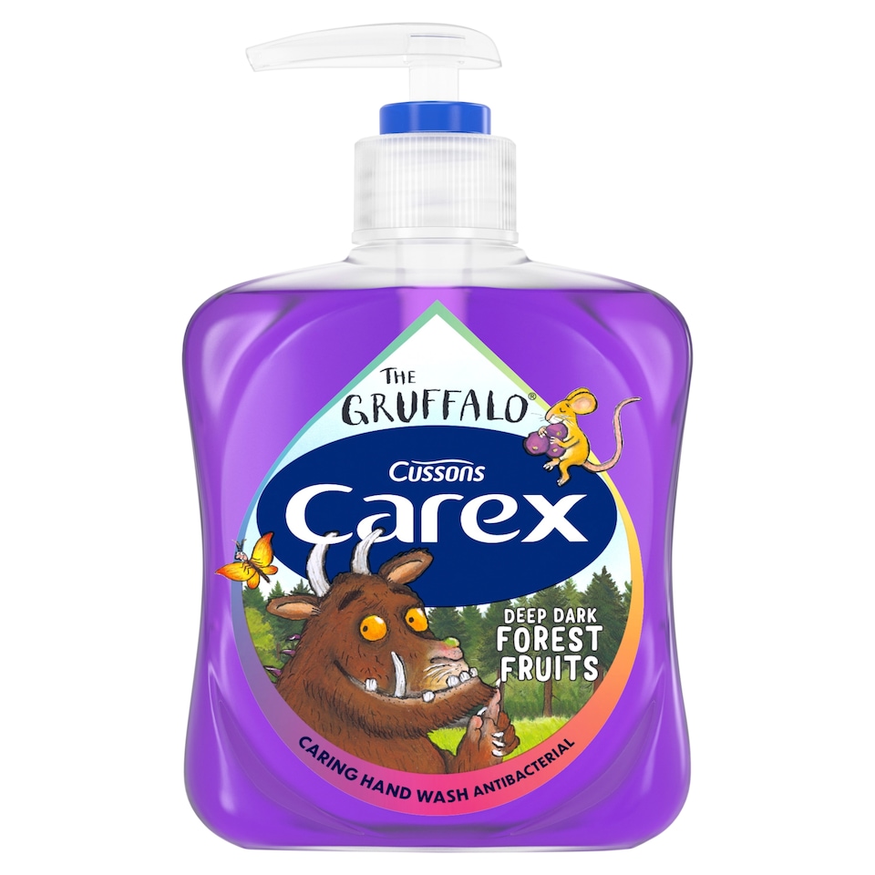 image 1 of Carex Gruffalo Deep Dark Forest Fruits Handwash 250ml