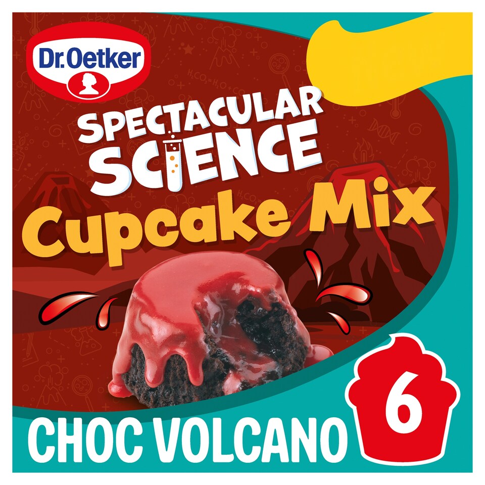 image 1 of Dr Oetker Spectacular Science Chocolate Cupcake Mix 330G
