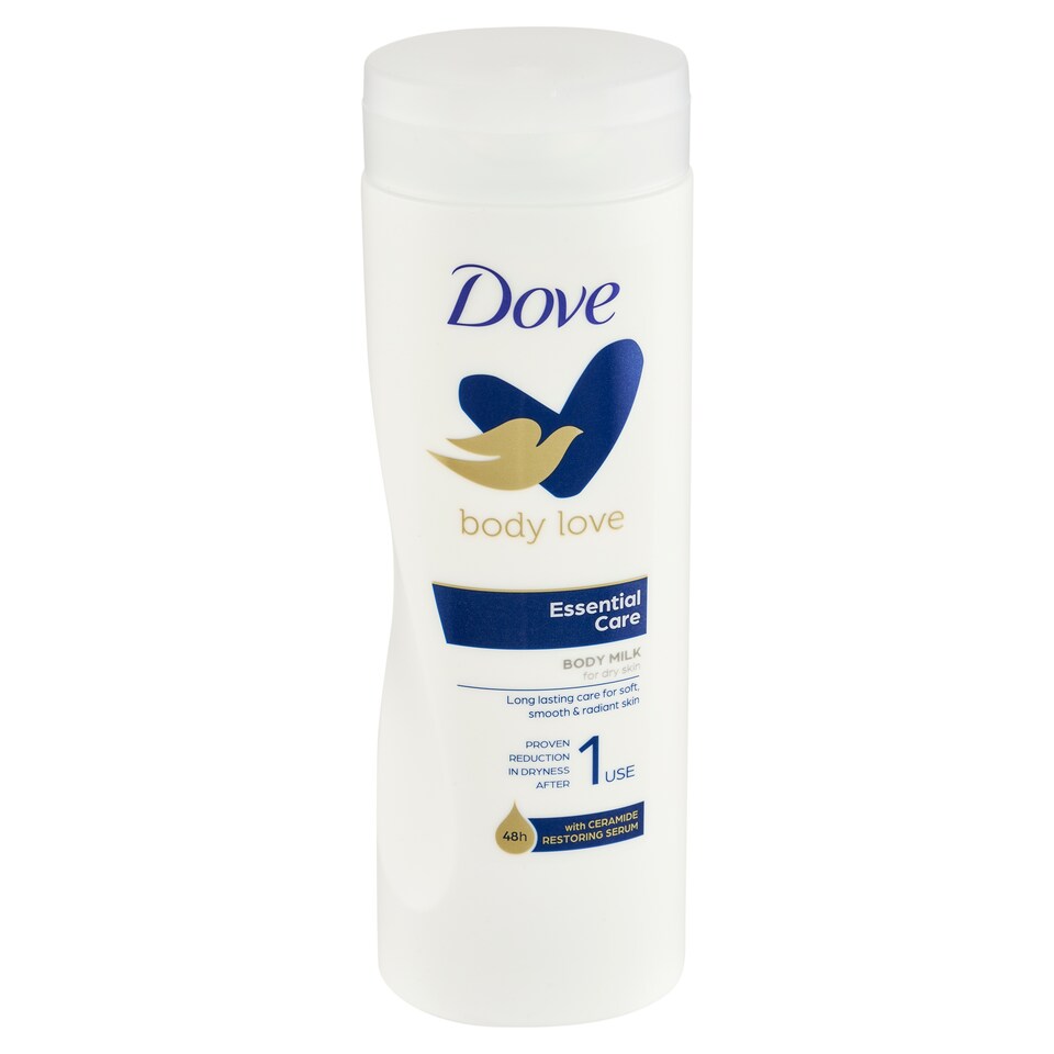 obrázok 1 z Dove Essential Care telové mlieko pre suchú pokožku 400 ml