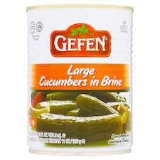 GEFEN CUCUMBERS IN BRINE 7-9 LARGE 540G