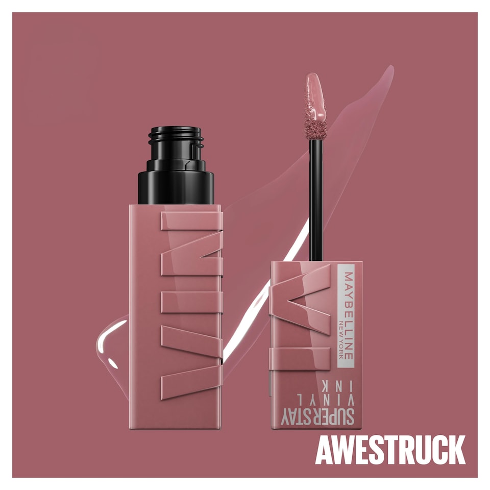image 1 of Maybe Super Stay Vinyl Awestruck Liquid Lipstick