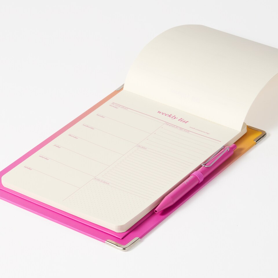 image 1 of Paperchase Magic Forest A5 Weekly List Clipboard