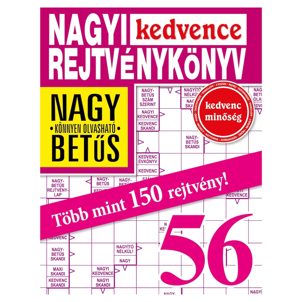 Nagyi Kedvence Rejtv.könyv