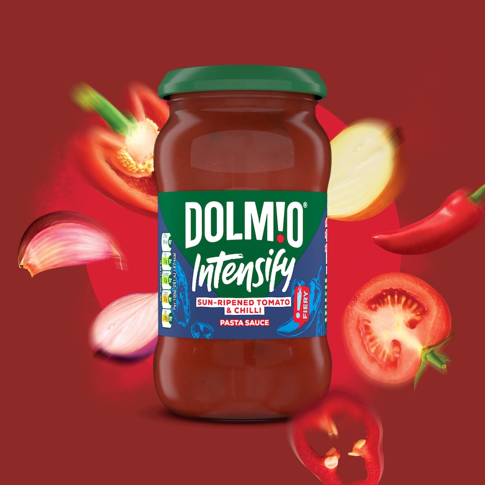 image 1 of Dolmio Intensify Sun-Ripened Tomato & Chilli Sauce 400G