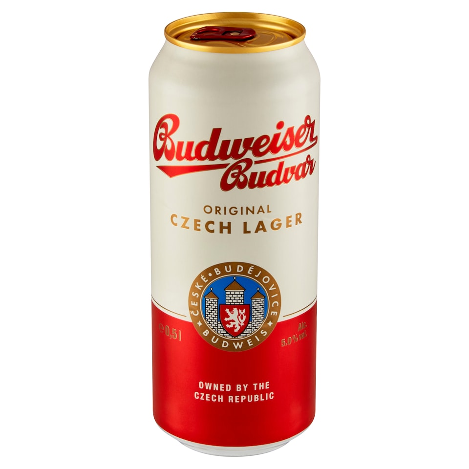 obrázok 1 z Budweiser Budvar Original pivo svetlý ležiak 0,5 l