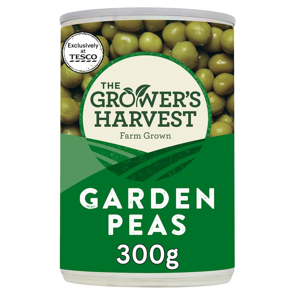 Growers Harvest Garden Peas In Water 300G