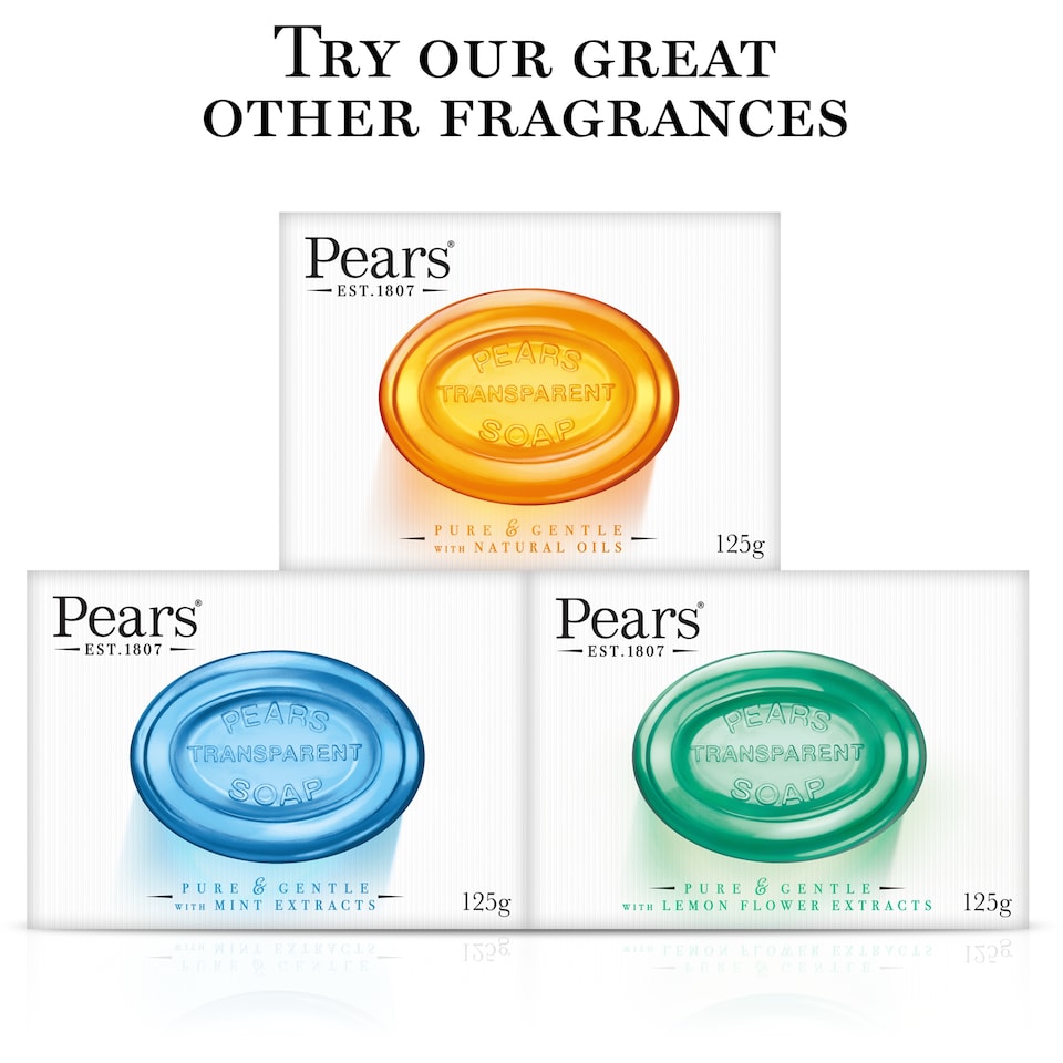 image 1 of Pears Amber Bar Soap 2X100g
