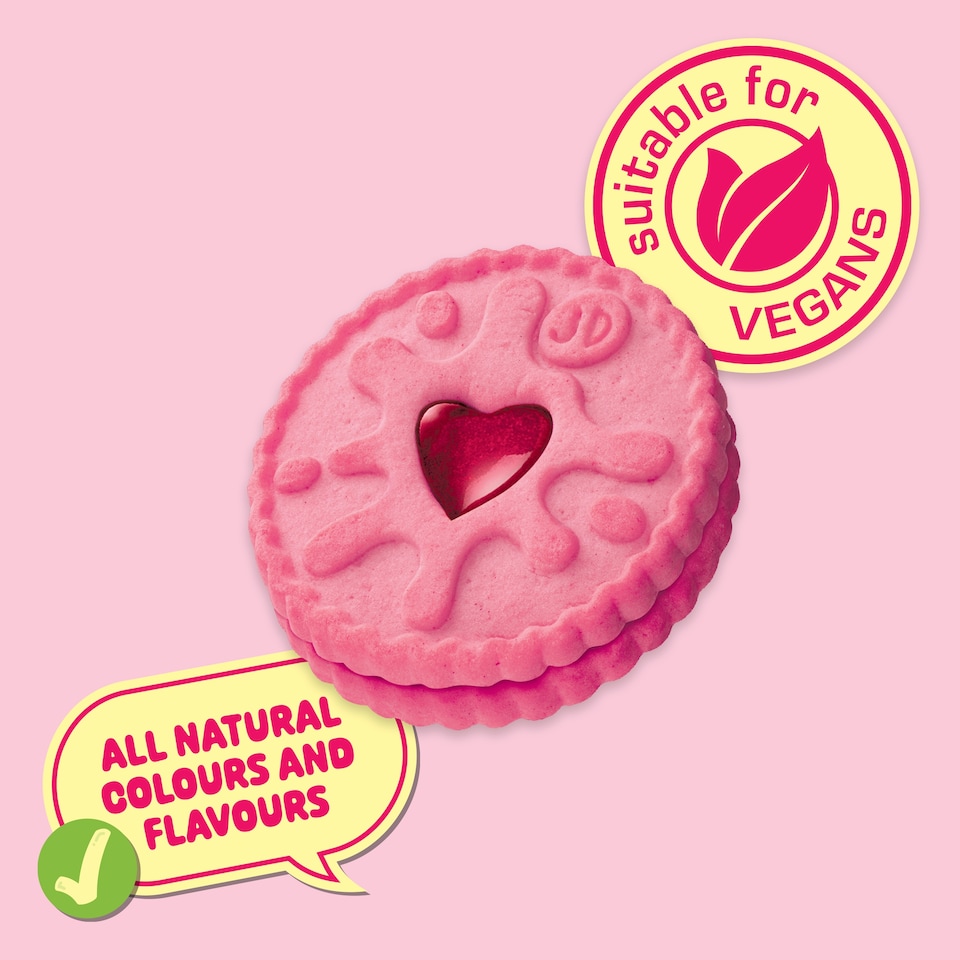 image 1 of Jammie Dodgers Strawberry Flavour Jam & Biscuit 140g