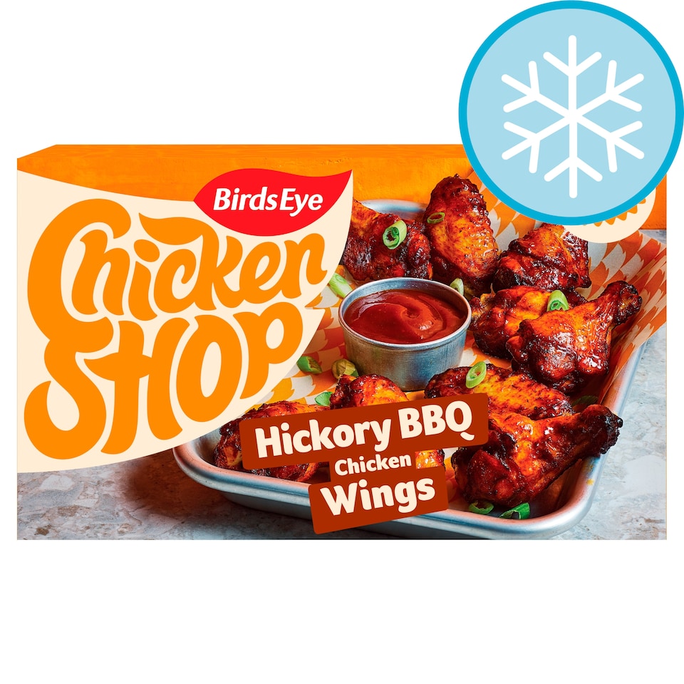 image 1 of Birds Eye Chicken Shop Chicken Wings - Hickory BBQ 375g