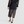 Black, The F&F Edit Organza Sheer Panel Co-ord Midi Skirt in Black