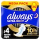 obrázok 1 z Always Ultra Hygienické Vložky Secure Night (veľkosť 4) S Krídelkami 36Ks