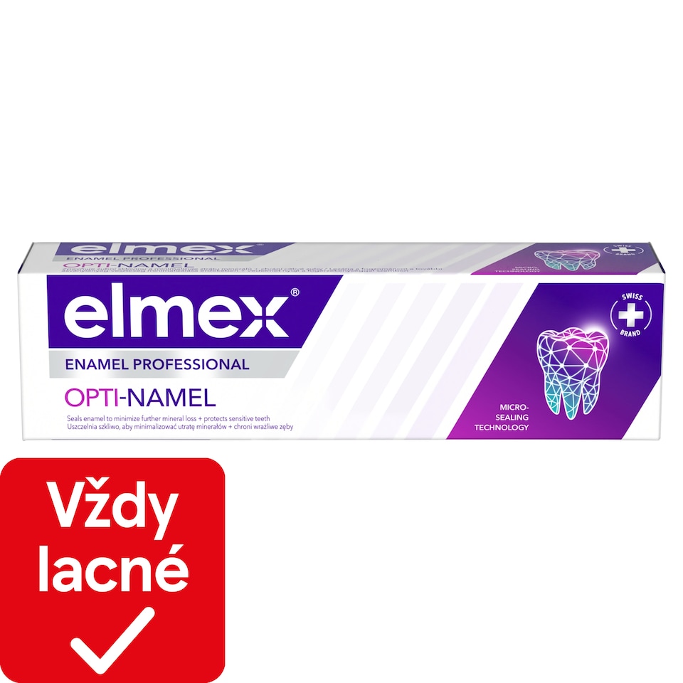 obrázok 1 z elmex® Enamel Professional zubná pasta 75 ml