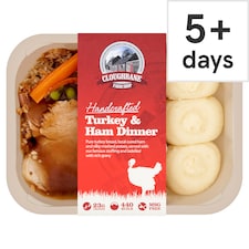 Cloughbane Turkey & Ham Dinner 350g