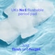 image 3 of Fluus Flushable Pads Medium 10s