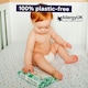 image 2 of Pura Plastic Free Baby Wipes 60pk
