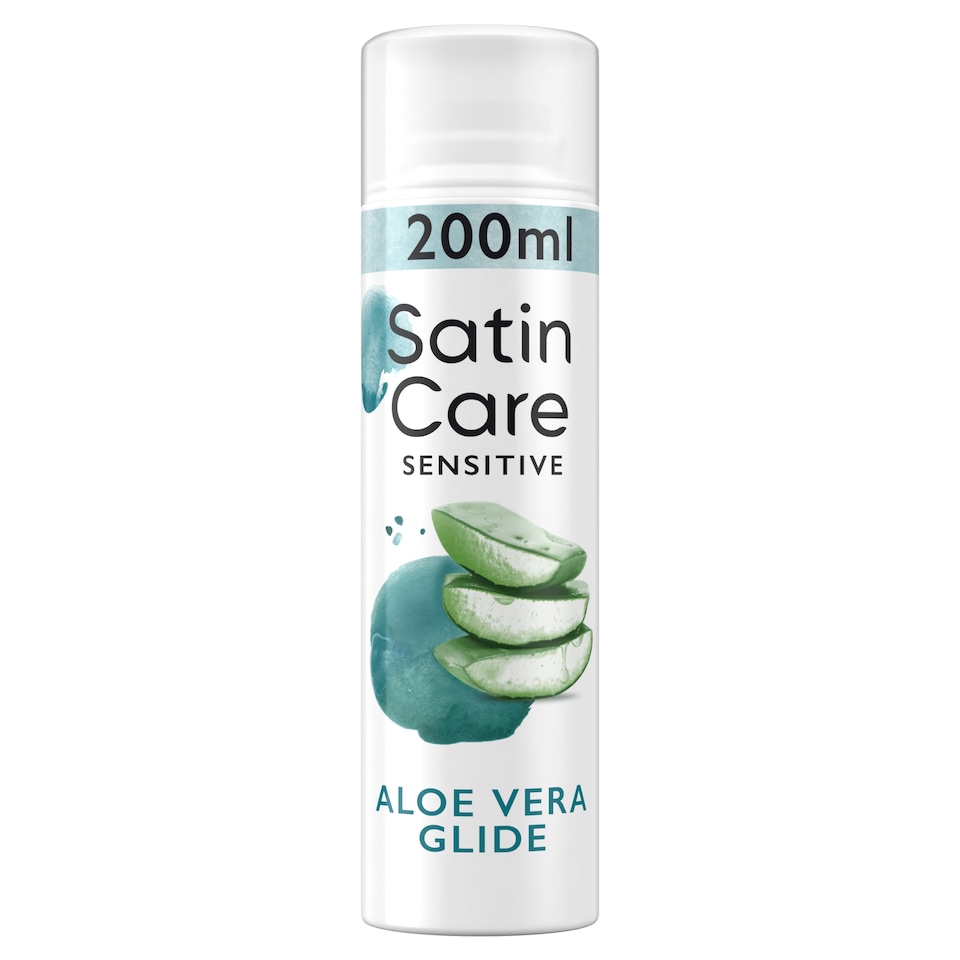 image 1 of Satin Care Sensitive Aloe Vera Glide Shaving Gel 200ml